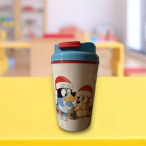 Bluey Kids Cup With Lid Sippy Cup Flip Lid
